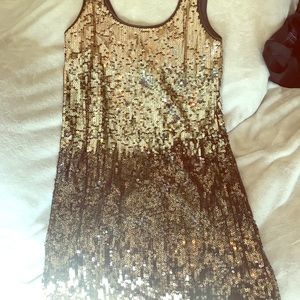 Ombré sequin Dress XS
